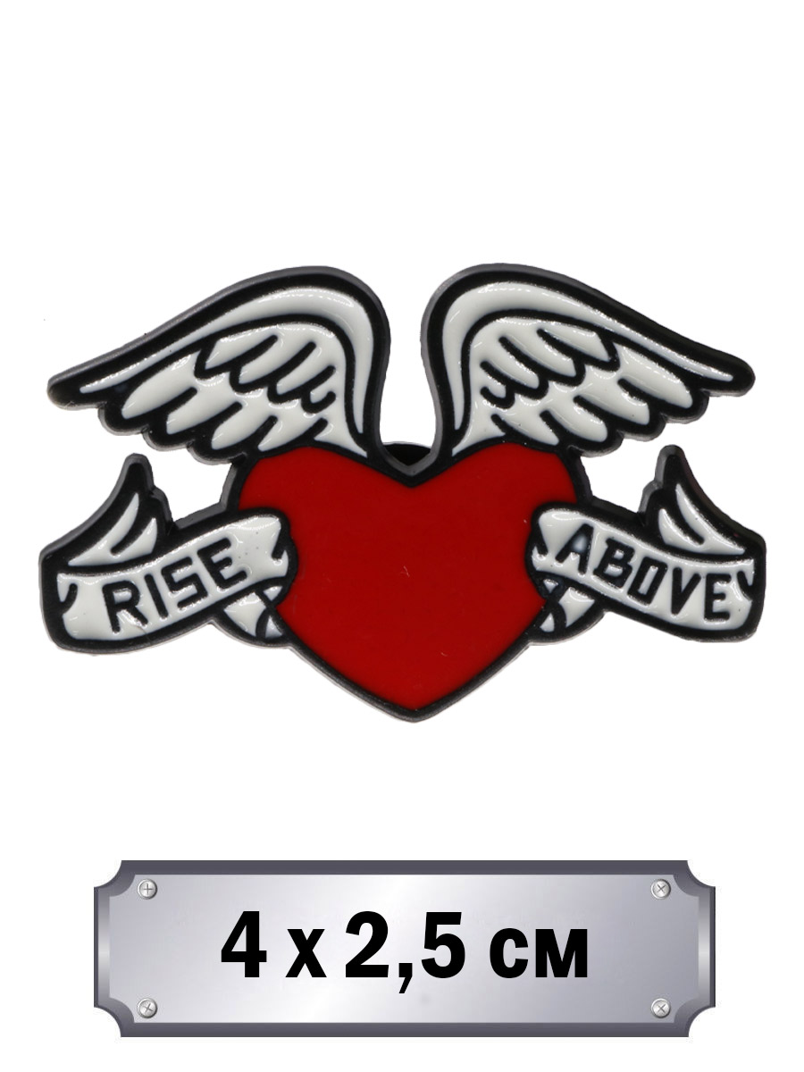 Значок Rise Above - фото 1 - rockbunker.ru