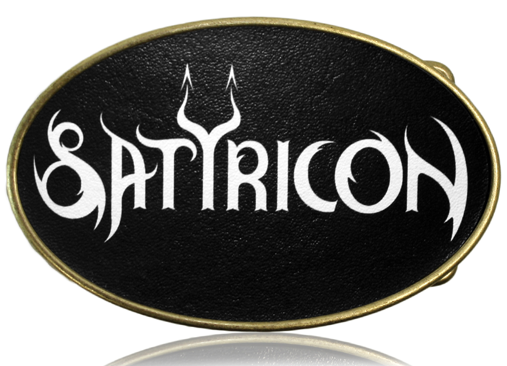Пряжка RockMerch Satyricon - фото 1 - rockbunker.ru