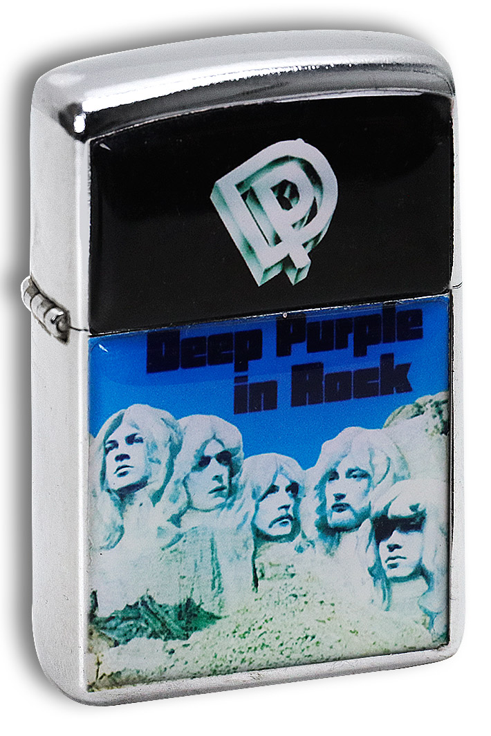 Зажигалка RockMerch Deep Purple In Rock - фото 1 - rockbunker.ru