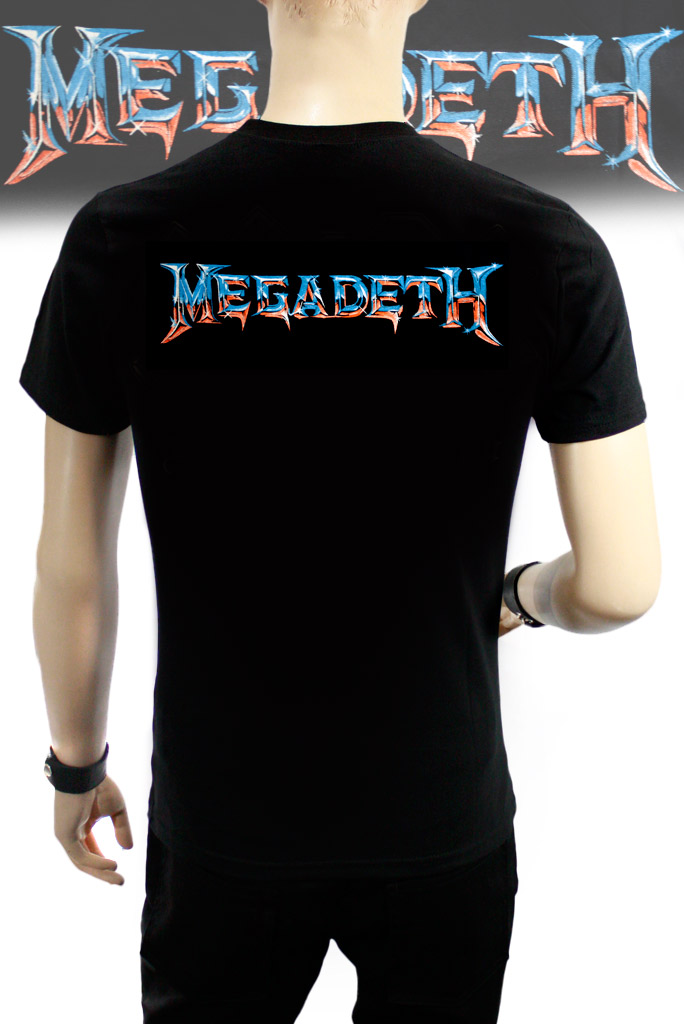 Футболка Metal Heaven Megadeth Rattlehead - фото 2 - rockbunker.ru