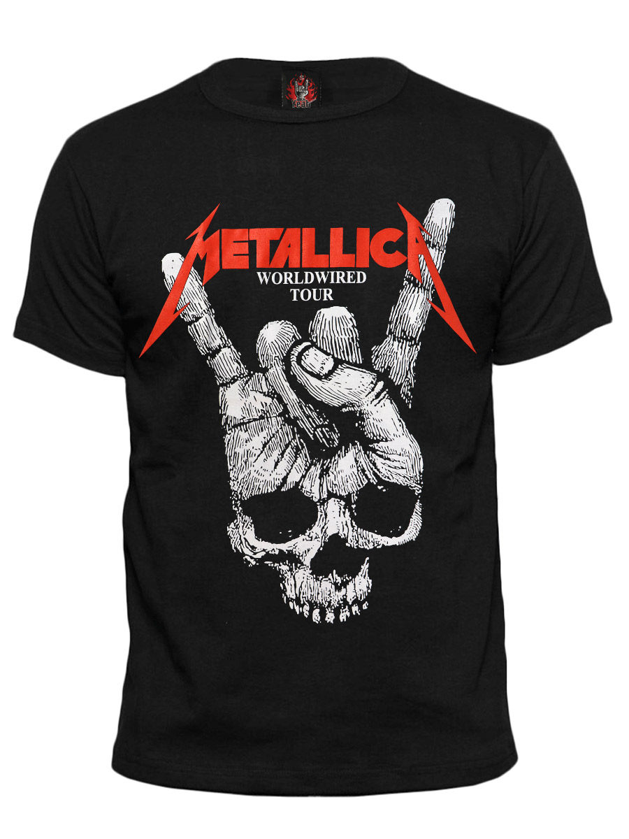 Футболка Hot Rock Metallica - фото 1 - rockbunker.ru
