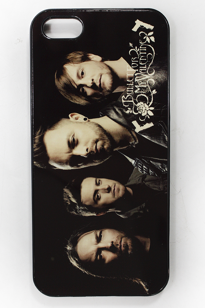 Чехол RockMerch для Apple iPhone Bullet for my Valentine - фото 1 - rockbunker.ru