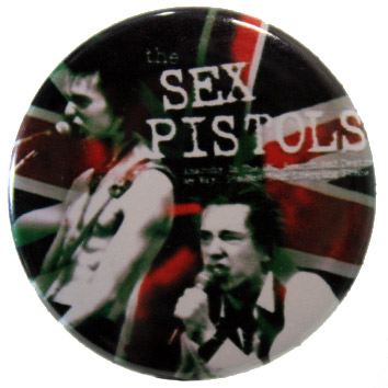 Значок Sex Pistols Anarchy in the UK - фото 1 - rockbunker.ru