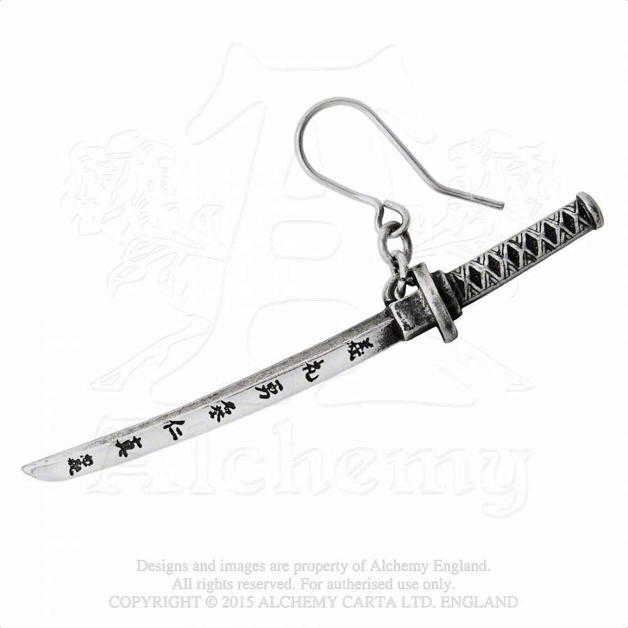 Серьга Alchemy Gothic E357 Bushido - фото 1 - rockbunker.ru