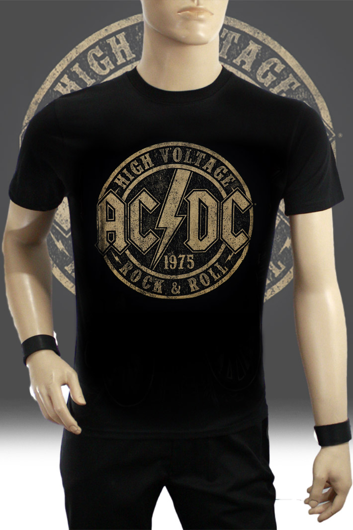 Футболка AC DC - фото 1 - rockbunker.ru