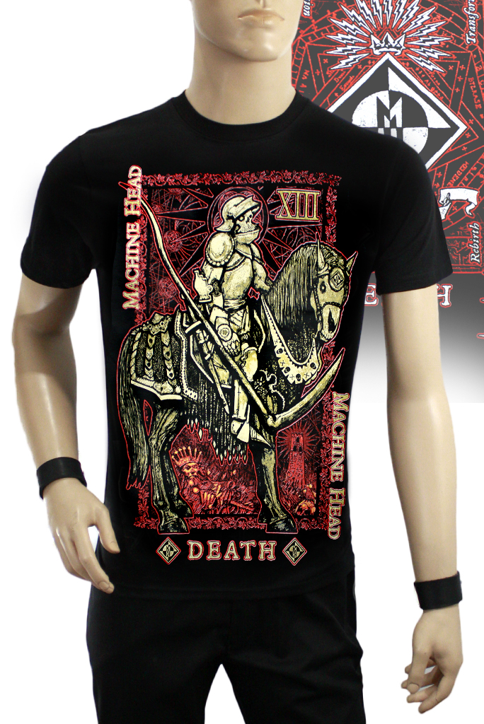 Футболка Machine Head Death - фото 1 - rockbunker.ru