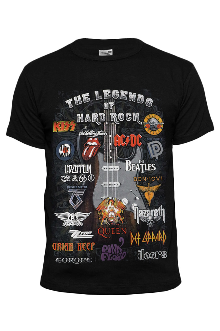 Футболка The Legends of Hard Rock - фото 1 - rockbunker.ru