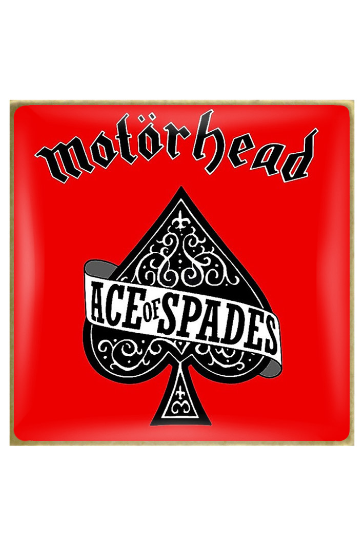 Значок RockMerch Motorhead Ace of Spades - фото 1 - rockbunker.ru