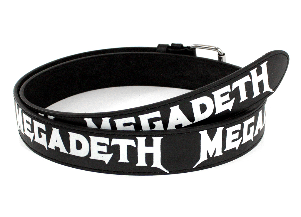 Ремень с аэрографией Megadeth - фото 2 - rockbunker.ru