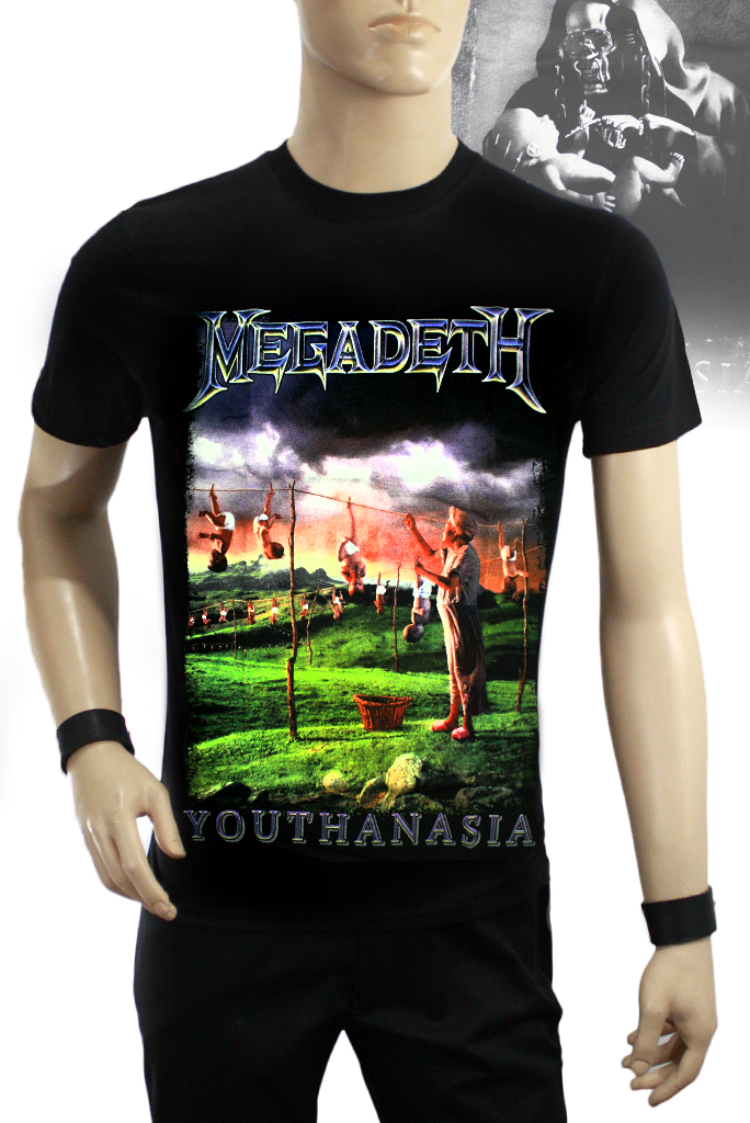 Футболка Megadeth Youthanasia - фото 1 - rockbunker.ru