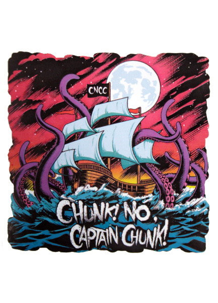 Наклейка-стикер Chunk No Captain Chunk - фото 1 - rockbunker.ru