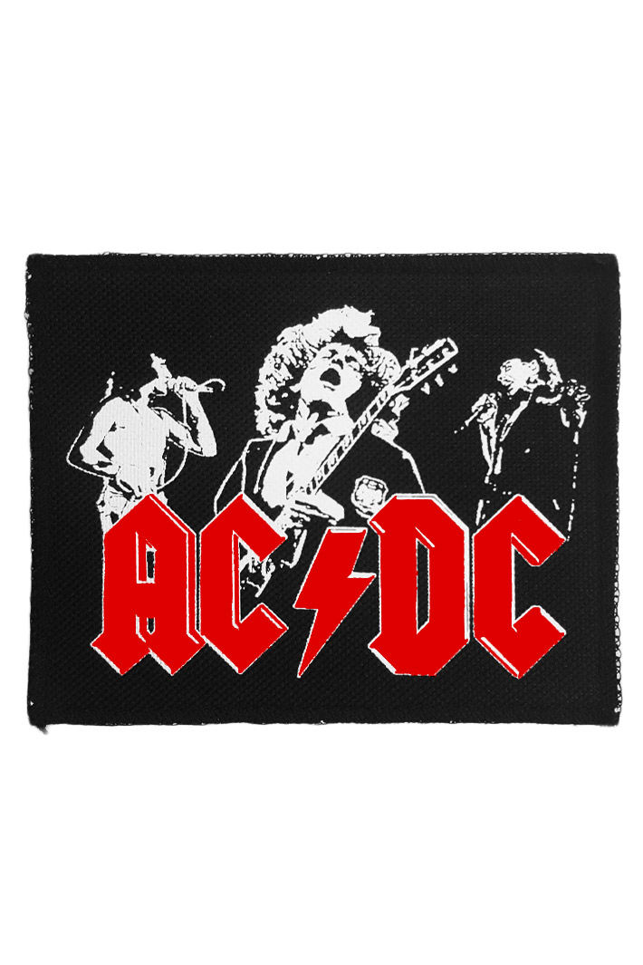 Нашивка AC DC - фото 1 - rockbunker.ru