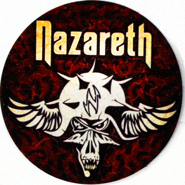 Кожаная нашивка Nazareth - фото 1 - rockbunker.ru