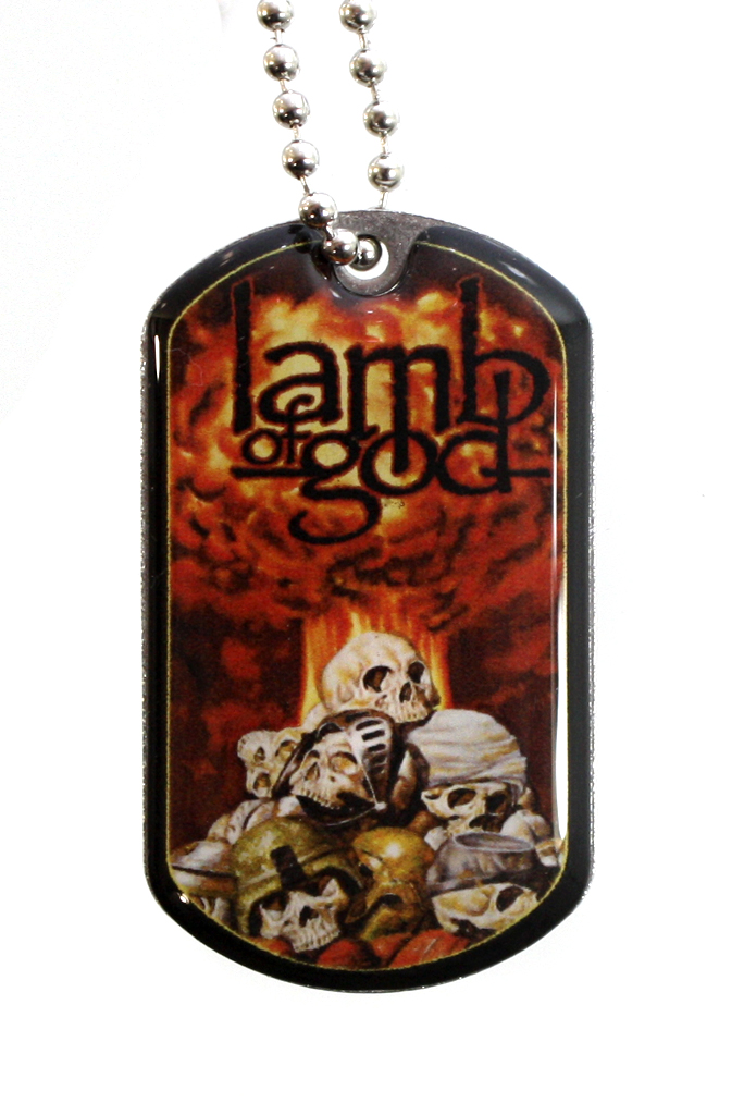 Жетон RockMerch Lamb of God - фото 1 - rockbunker.ru