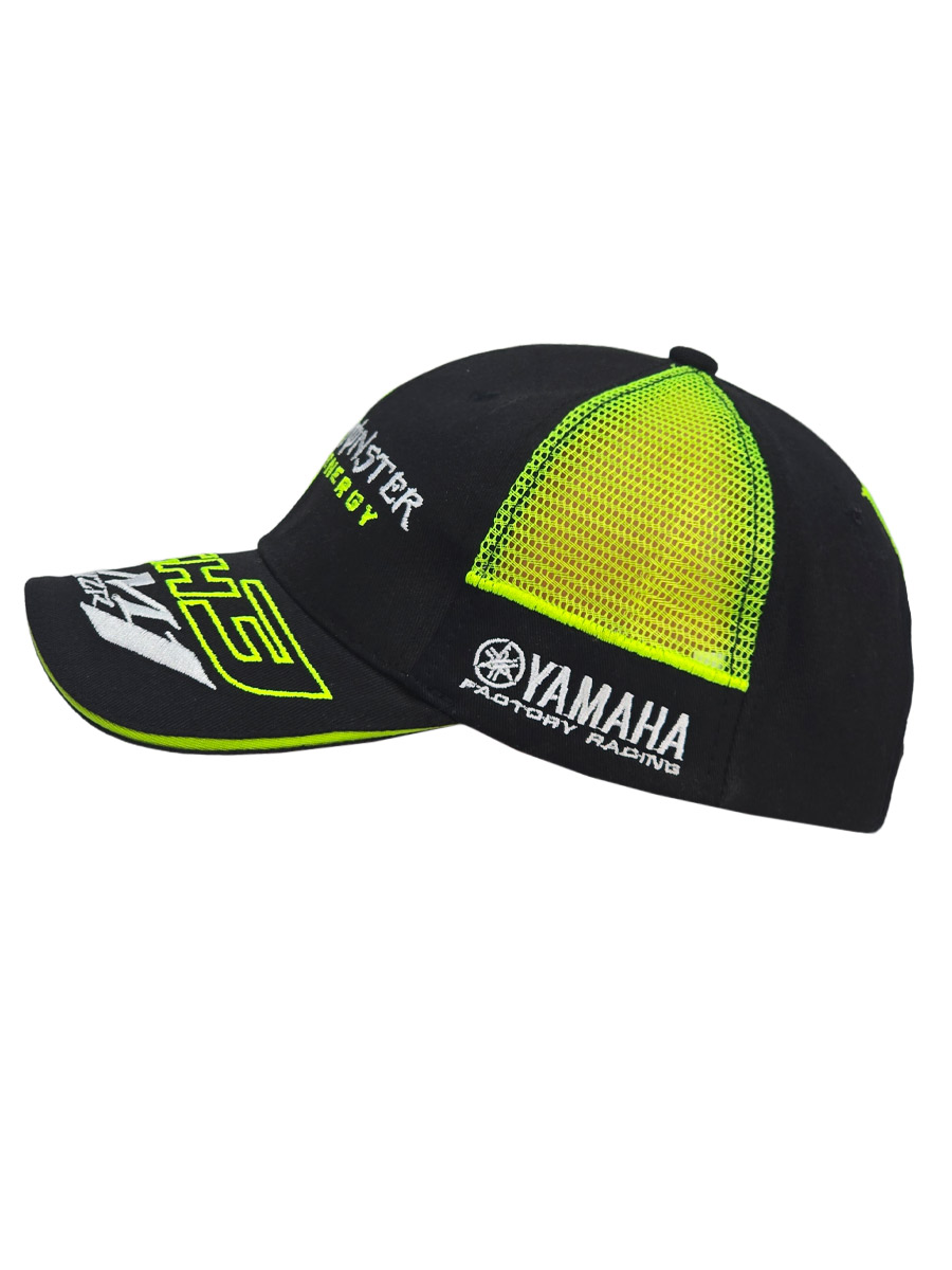 Бейсболка Monster с Сеткой Черная - фото 2 - rockbunker.ru