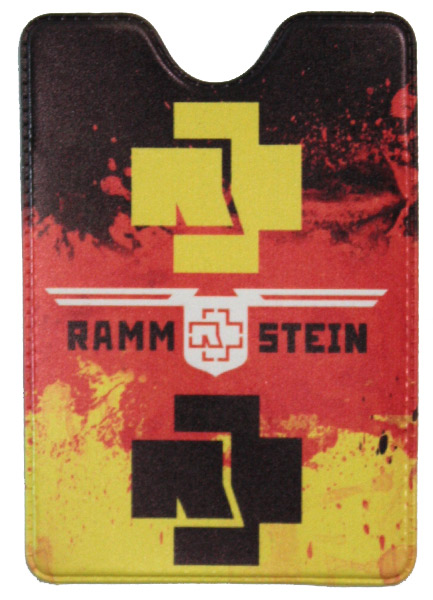Обложка для проездного RockMerch Rammstein - фото 1 - rockbunker.ru