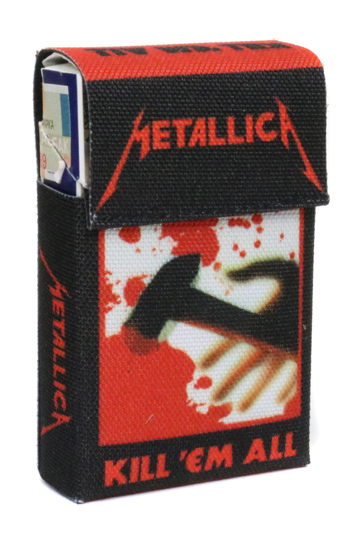 Чехол для сигарет RockMerch Metallica - фото 1 - rockbunker.ru