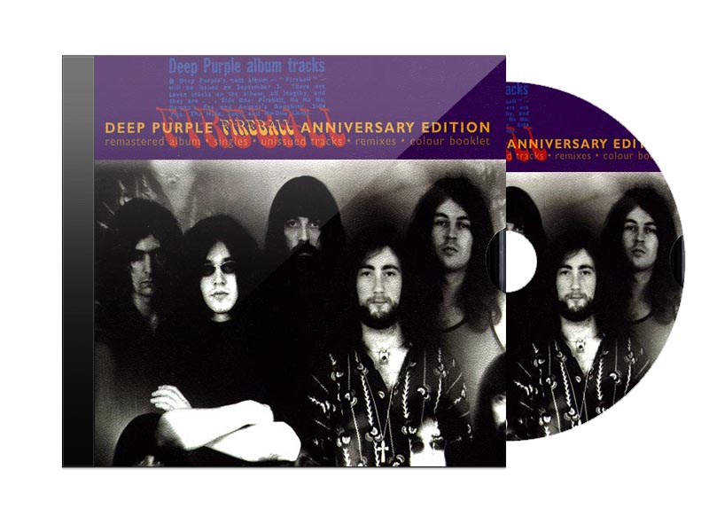 CD Диск Deep Purple Fireball 25th anniversary - фото 1 - rockbunker.ru