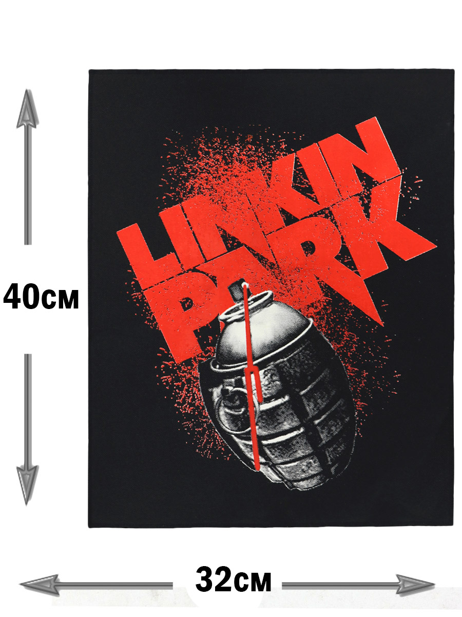 Нашивка Linkin Park - фото 2 - rockbunker.ru