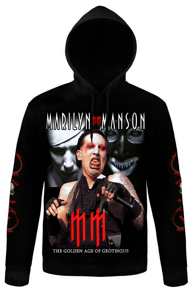 Балахон Marilyn Manson The Golden Age Of Grotesque - фото 1 - rockbunker.ru