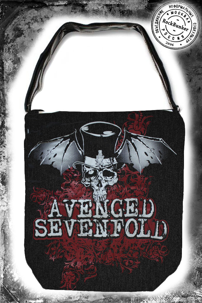 Сумка через плечо Avenged Sevenfold - фото 1 - rockbunker.ru
