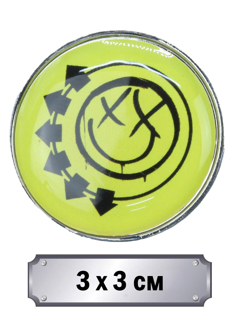 Значок Blink-182 - фото 1 - rockbunker.ru