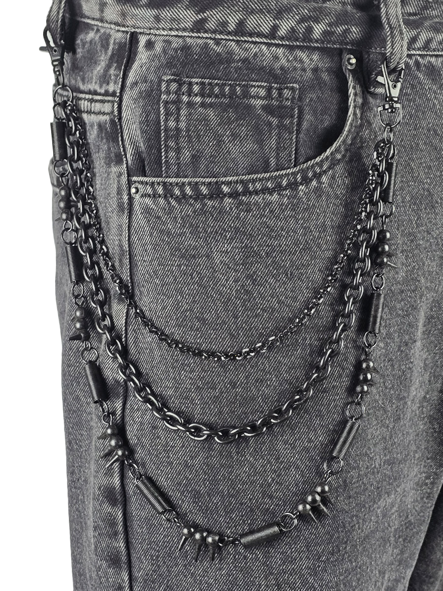 Цепь декоративная тройная  - фото 1 - rockbunker.ru