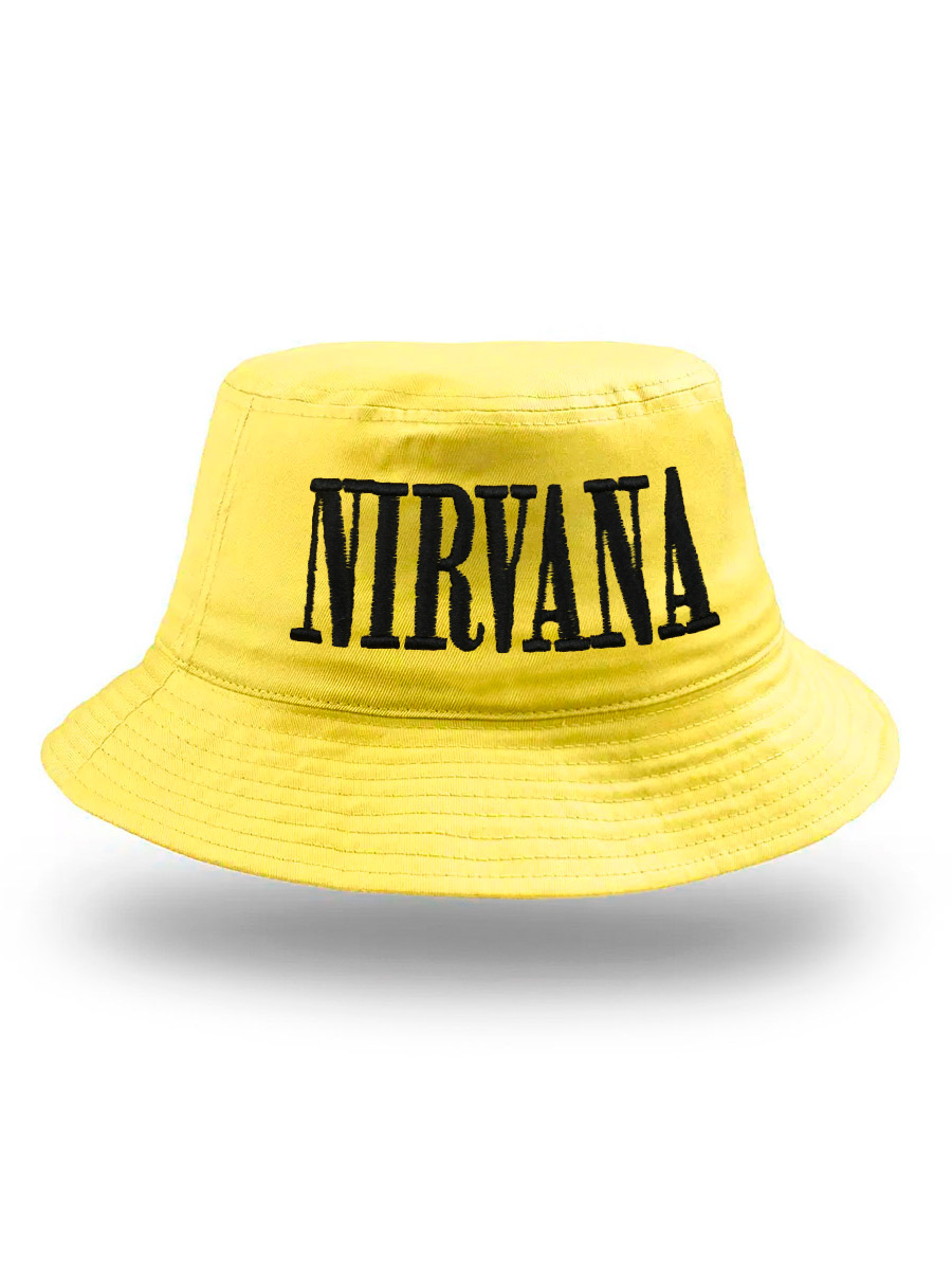 Панама RockMerch Nirvana - фото 1 - rockbunker.ru