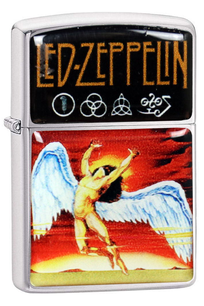 Зажигалка RockMerch Led Zeppelin - фото 1 - rockbunker.ru