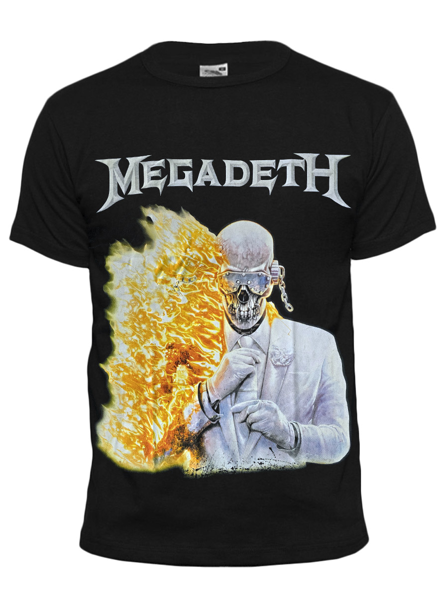 Футболка Megadeth - фото 1 - rockbunker.ru