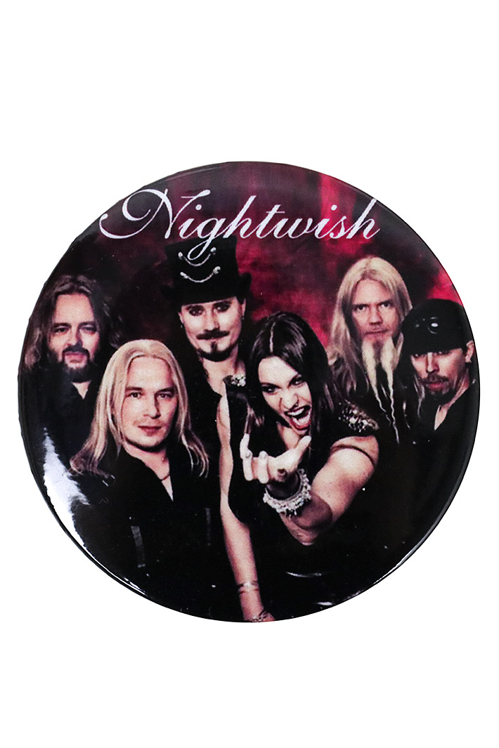 Значок RockMerch Nightwish - фото 1 - rockbunker.ru