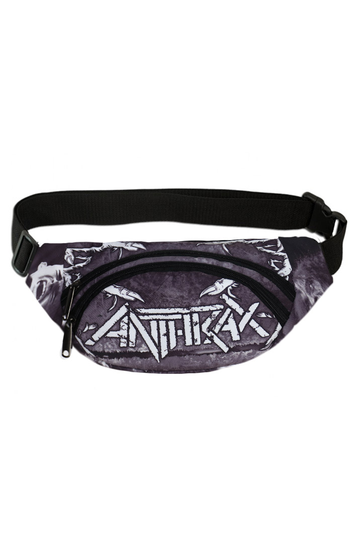 Сумка на пояс Full Print Anthrax - фото 1 - rockbunker.ru