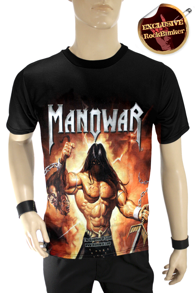 Футболка RockBunker Manowar - фото 1 - rockbunker.ru