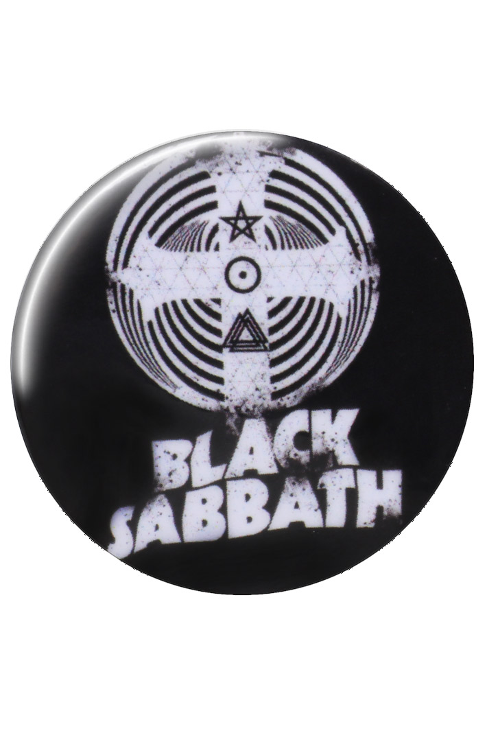 Значок RockMerch Black Sabbath - фото 1 - rockbunker.ru