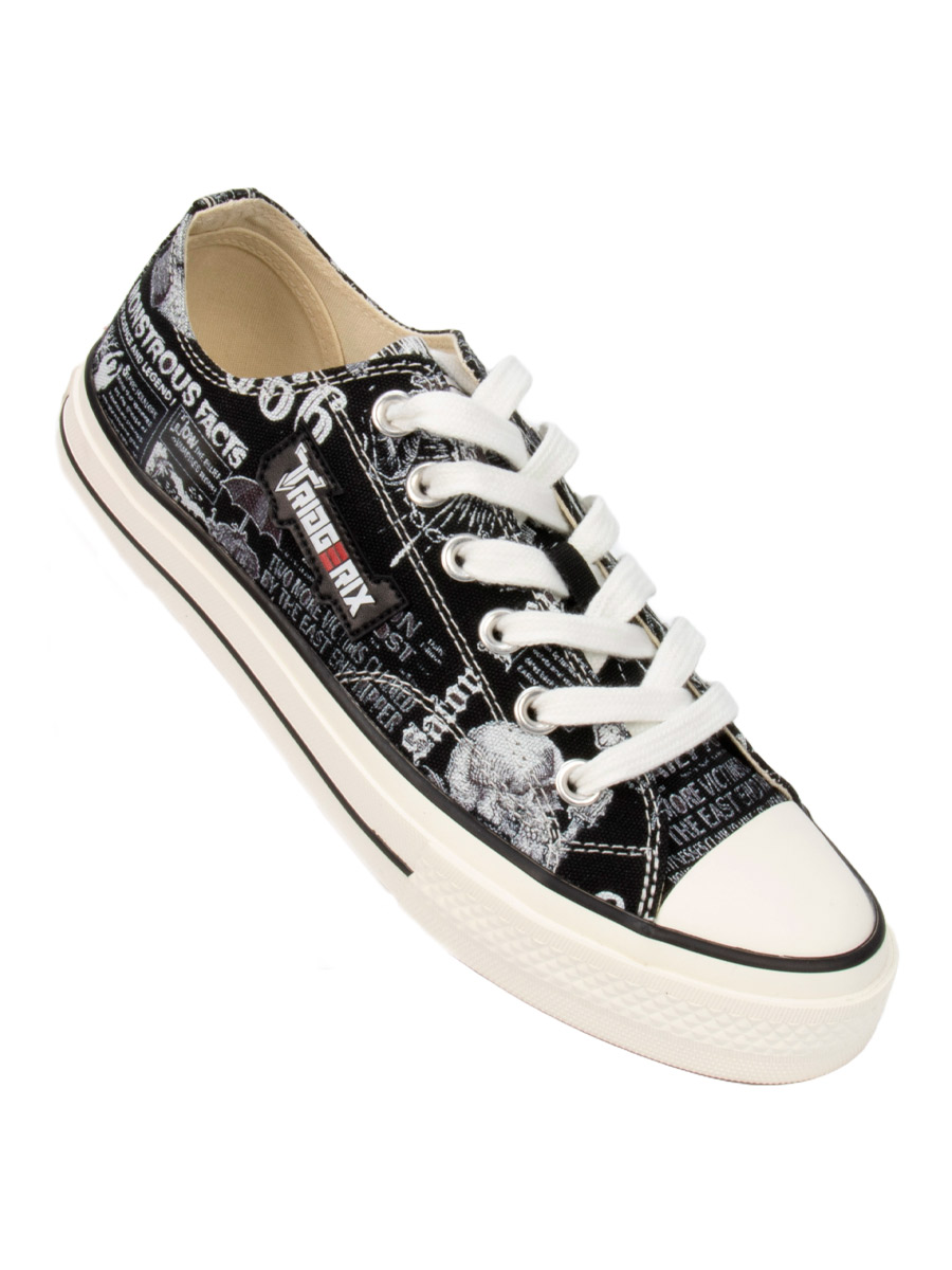 Кеды Triggerix 6 блоков Gothic - фото 1 - rockbunker.ru