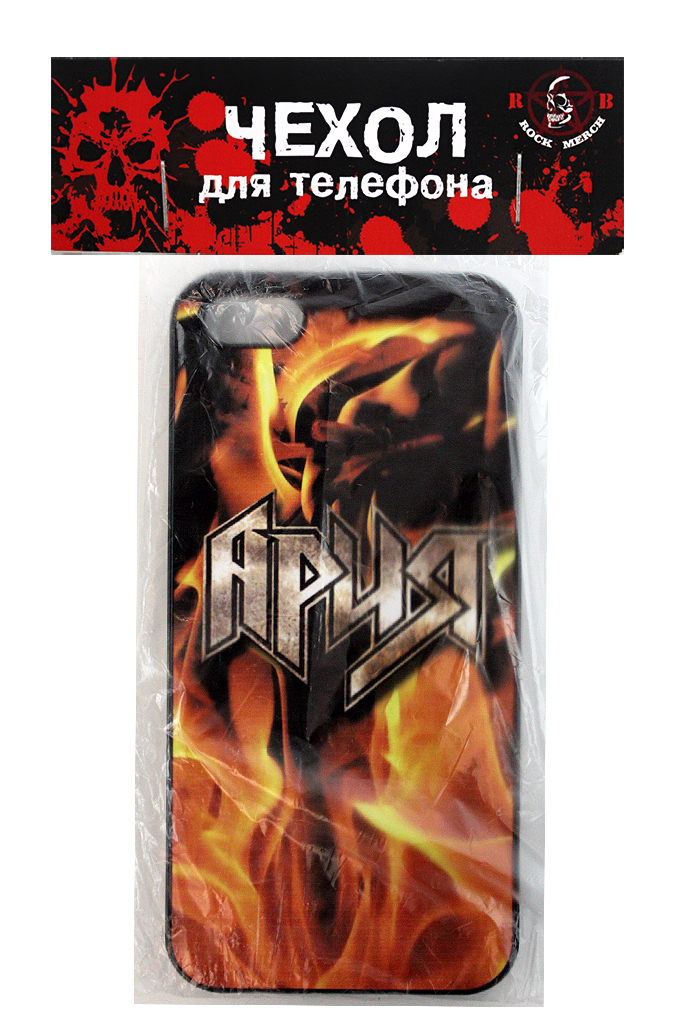 Чехол RockMerch для Apple iPhone Ария - фото 3 - rockbunker.ru
