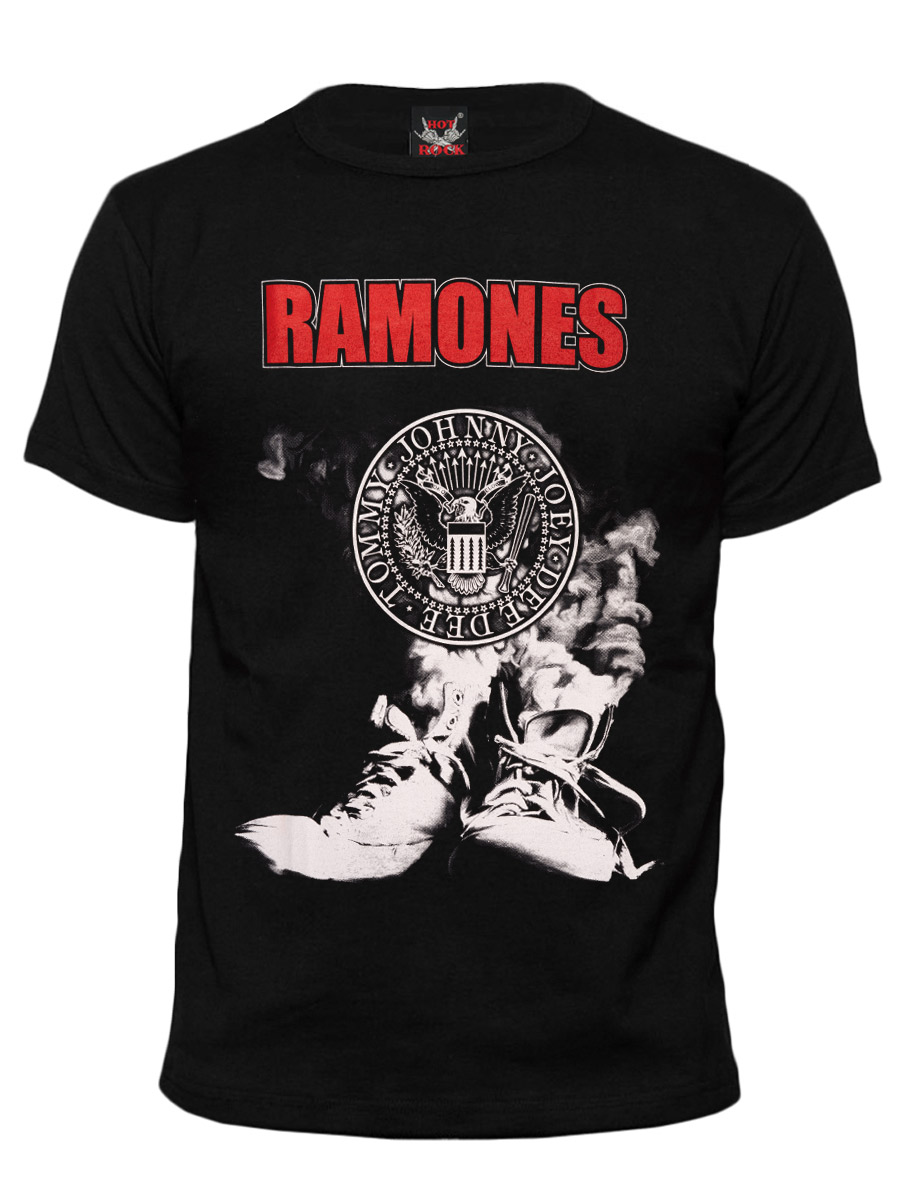 Футболка Hot Rock Ramones - фото 1 - rockbunker.ru