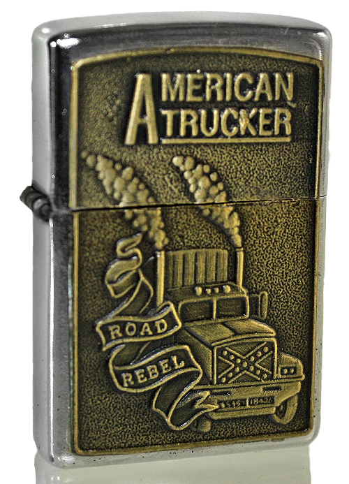 Зажигалка бензиновая JianTai American Trucker - фото 1 - rockbunker.ru