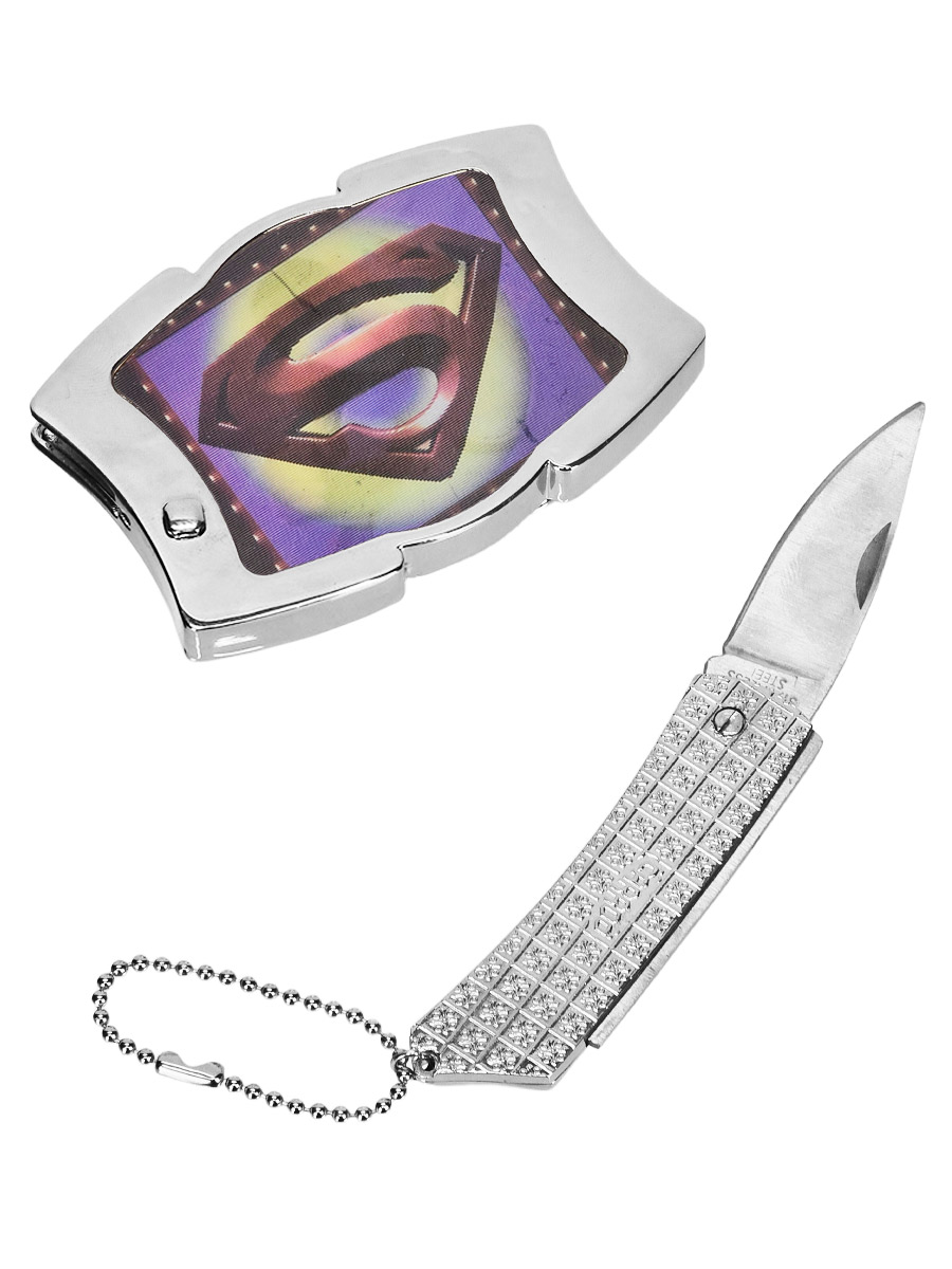 Пряжка с ножом Superman - фото 2 - rockbunker.ru