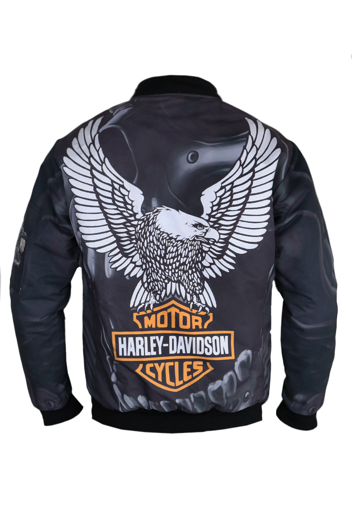 Бомбер Harley-Davidson - фото 2 - rockbunker.ru