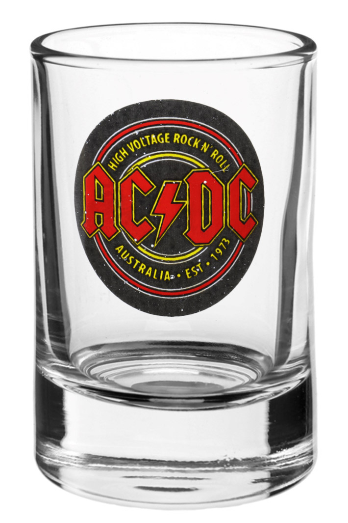 Стопка RockMerch AC DC High Voltage Rock n Roll - фото 1 - rockbunker.ru