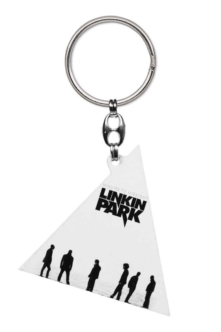 Брелок Linkin Park - фото 1 - rockbunker.ru