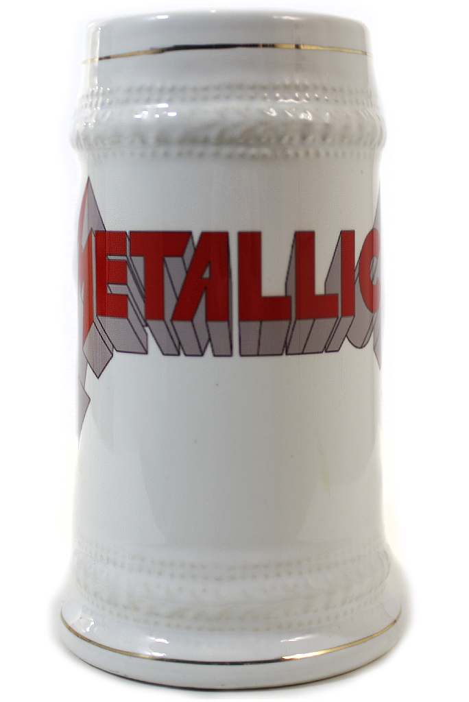 Кружка пивная Metallica - фото 1 - rockbunker.ru