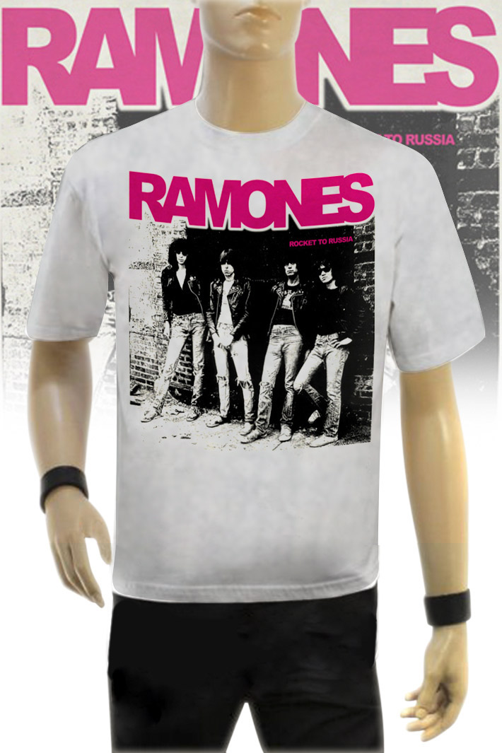Футболка Ramones Rocket To Russia - фото 1 - rockbunker.ru