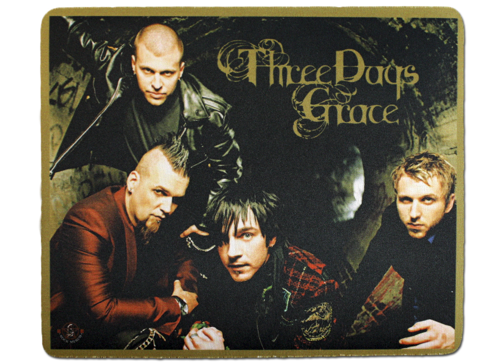 Коврик для мыши RockMerch Three Days Grace - фото 1 - rockbunker.ru
