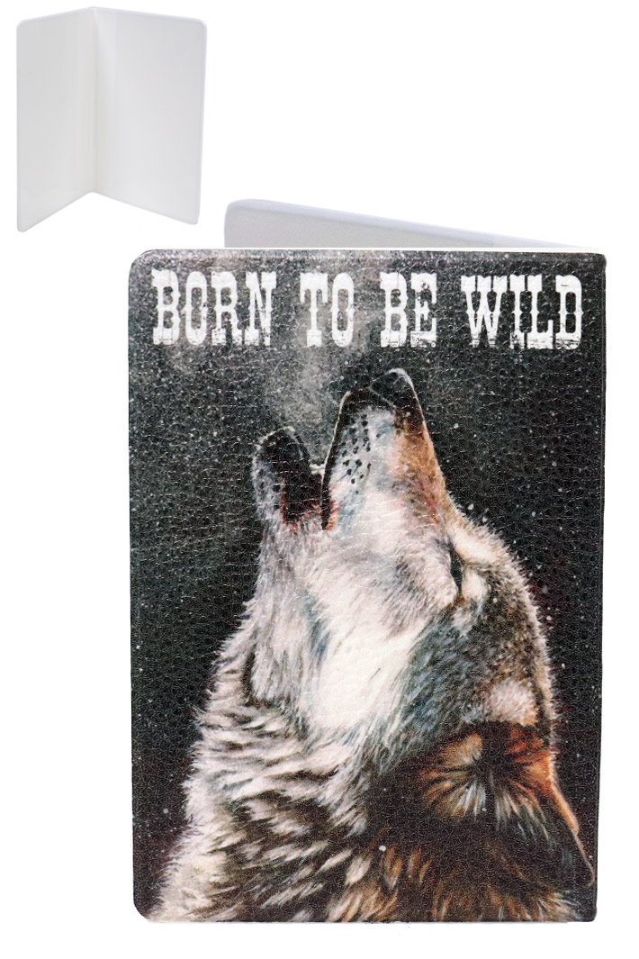 Обложка на паспорт RockMerch Born To Be Wild - фото 2 - rockbunker.ru