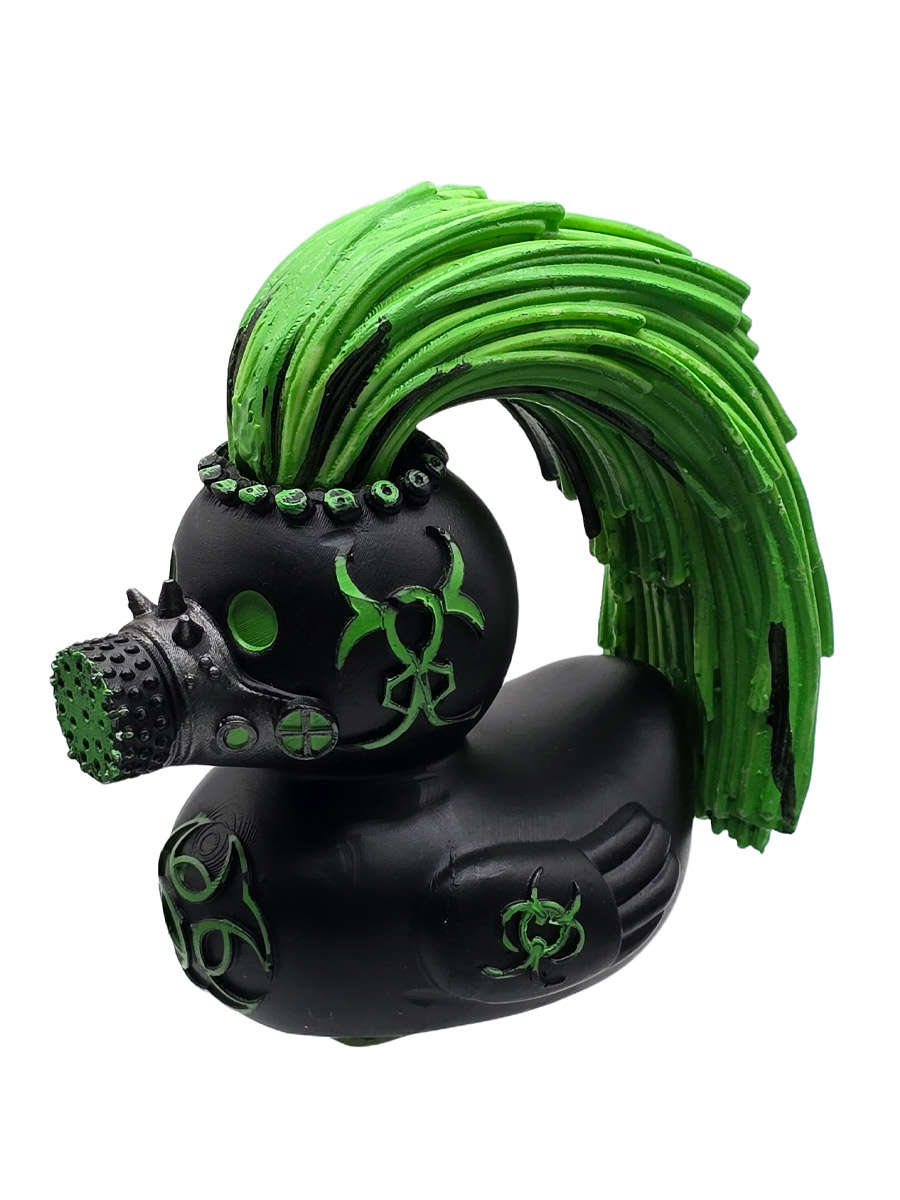 Статуэтка Уточка в респираторе - фото 3 - rockbunker.ru