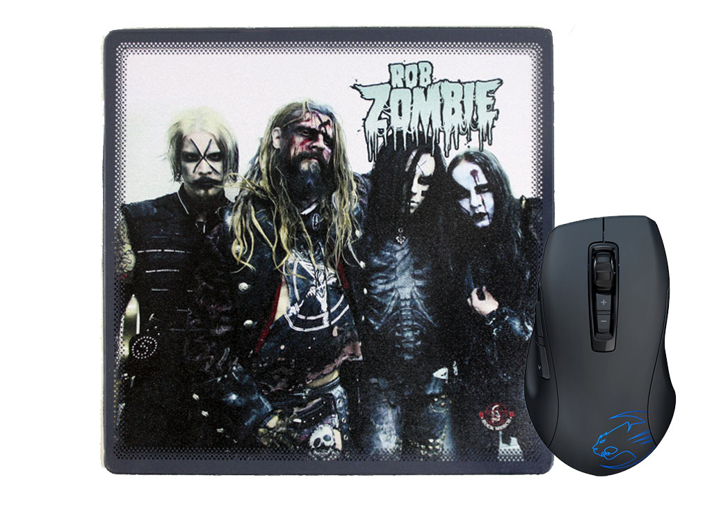 Коврик для мыши RockMerch Rob Zombie - фото 1 - rockbunker.ru