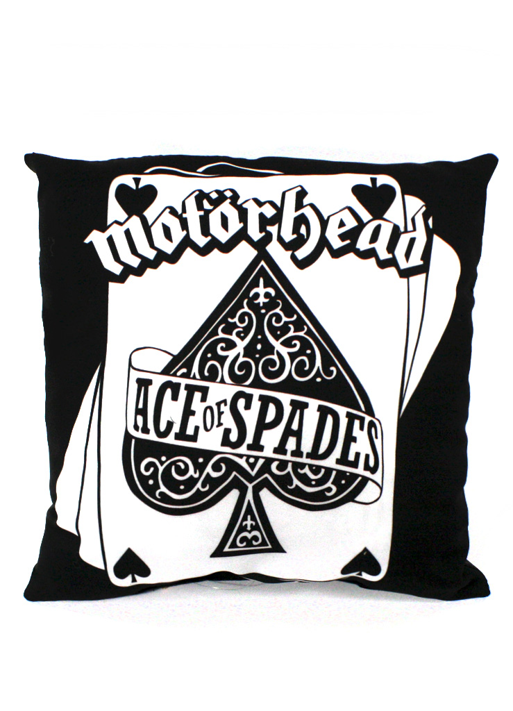 Подушка Motorhead Ace of Spades - фото 1 - rockbunker.ru