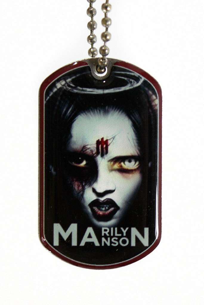 Жетон RockMerch Marilyn Manson - фото 1 - rockbunker.ru